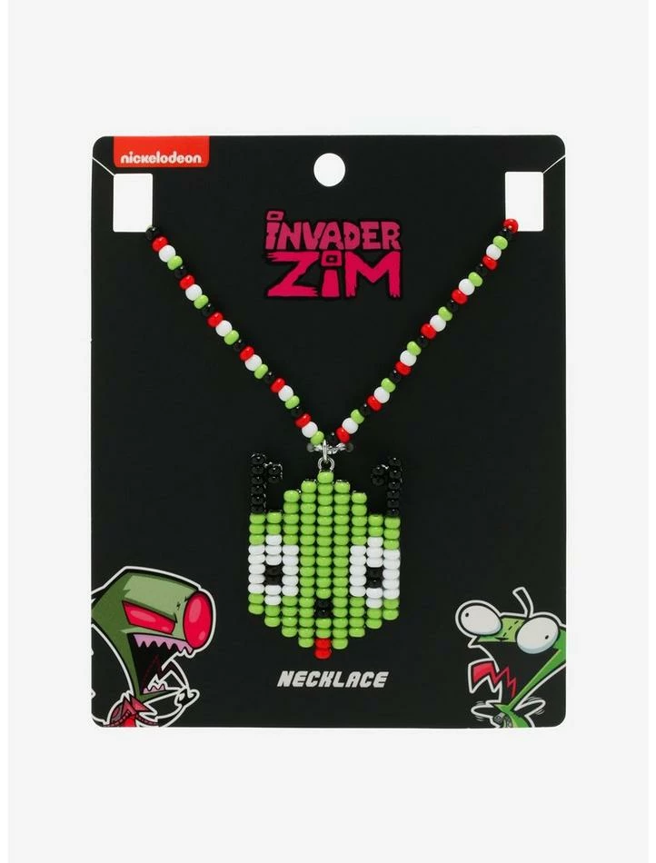 Hot Sale β€οΈ Invader Zim GIR Beaded Necklace π 3 Hot Sale β€οΈ Invader Zim GIR Beaded Necklace π - Image 3