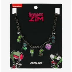 New 👏 Invader Zim Character Charm Necklace 👏 -Invader Zim shop 18257348 av2