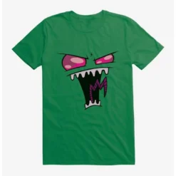 Outlet 👍 Invader Zim Big Face Angry T-Shirt ✨
