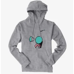 Outlet 👍 Invader Zim Big Face Screaming Hoodie 👍