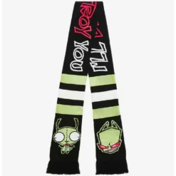 Best reviews of 🎉 Invader Zim Stripe Scarf 👍 -Invader Zim shop 18488071 av2