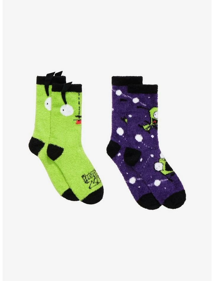 Best Sale β¨ Invader Zim GIR Fuzzy π Socks 2 Pair π 1 Best Sale β¨ Invader Zim GIR Fuzzy π Socks 2 Pair π