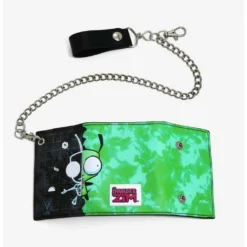 Outlet 🥰 Invader Zim GIR Split Trifold Chain Wallet ✨ -Invader Zim shop 18706229 av2