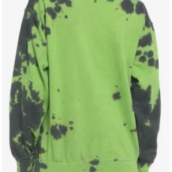Discount 😀 Invader Zim GIR Green Wash Girls Sweatshirt 😀 -Invader Zim shop 18813295 av2