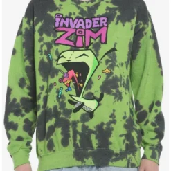 Discount 😀 Invader Zim GIR Green Wash Girls Sweatshirt 😀