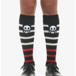 New ❤️ Skelanimals Kit Stripe Leg Warmers 🎉