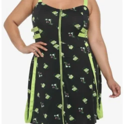 Best deal ⭐ Invader Zim GIR Zipper 😍 Dress Plus Size ✔️