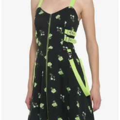 Discount ✔️ Invader Zim GIR Zipper Dress 🌟