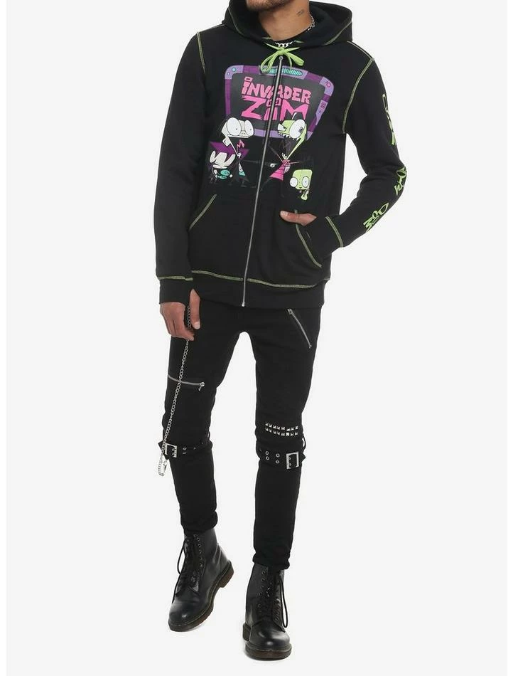 Buy 𧨠Invader Zim Characters Hoodie β€οΈ 2 Buy 𧨠Invader Zim Characters Hoodie β€οΈ - Image 2