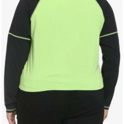 Flash Sale ⭐ Invader Zoom GIR Contrast Stitch Girls Raglan Long-Sleeve Top Plus Size 😀 -Invader Zim shop 19235969 av2