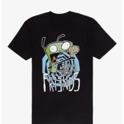 Best Pirce 👏 Invader Zim GIR & Squirrel Friends T-Shirt 🔔