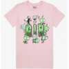 Coupon ❤️ Invader Zim GIR Costume Drip Boyfriend Fit ✔️ Girls T-Shirt ⭐
