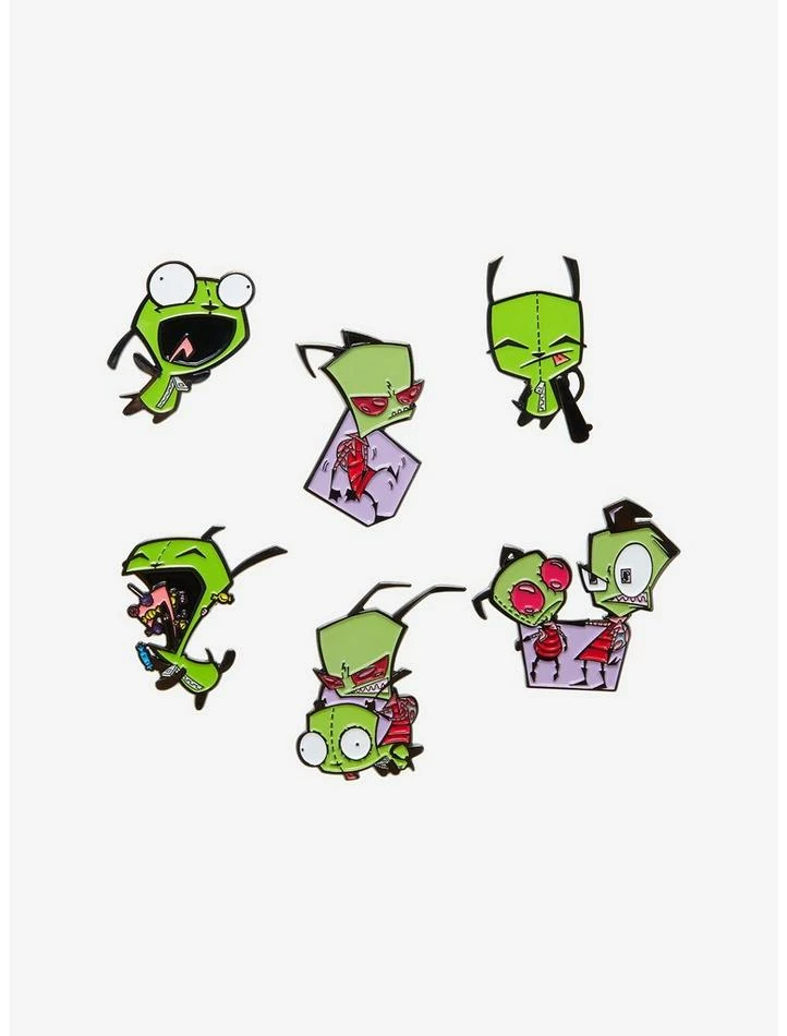 Brand new π Invader Zim GIR & Zim Blind Box Enamel Pin β 1 Brand new π Invader Zim GIR & Zim Blind Box Enamel Pin β