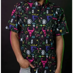 Hot Sale 💯 RSVLTS Invader Zim Operation Impending Doom 2 KUNUFLEX Short Sleeve Shirt 😉 -Invader Zim shop 19614906 av2