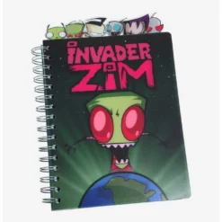 Best Pirce ✔️ Invader Zim Earth Tabbed Journal ✨