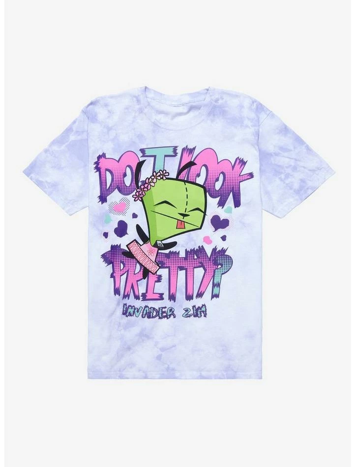 Coupon π₯° Invader Zim GIR In Tutu Tie-Dye Boyfriend Fit Girls T-Shirt β€οΈ 1 Coupon π₯° Invader Zim GIR In Tutu Tie-Dye Boyfriend Fit Girls T-Shirt β€οΈ