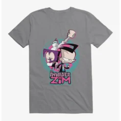 Best reviews of 🎉 Invader Zim Gaz, Dib & Professor Membrane T-Shirt ❤️ -Invader Zim shop 20155852 hi