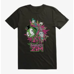 Budget ⭐ Invader Zim GIR & Roboparents T-Shirt ❤️ -Invader Zim shop 20155879 hi