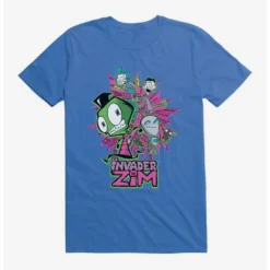 Budget ⭐ Invader Zim GIR & Roboparents T-Shirt ❤️ -Invader Zim shop 20155924 hi