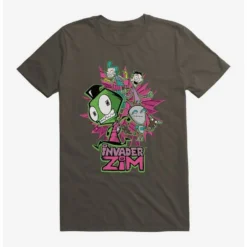 Budget ⭐ Invader Zim GIR & Roboparents T-Shirt ❤️ -Invader Zim shop 20155942 hi