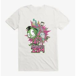 Budget ⭐ Invader Zim GIR & Roboparents T-Shirt ❤️ -Invader Zim shop 20155951 hi