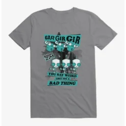 Outlet 😍 Invader Zim Weird Like It's A Bad Thing T-Shirt ⭐ -Invader Zim shop 20156419 hi
