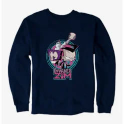 New ⭐ Invader Zim Gaz, Dib & Professor Membrane Sweatshirt ❤️ -Invader Zim shop 20156608 hi