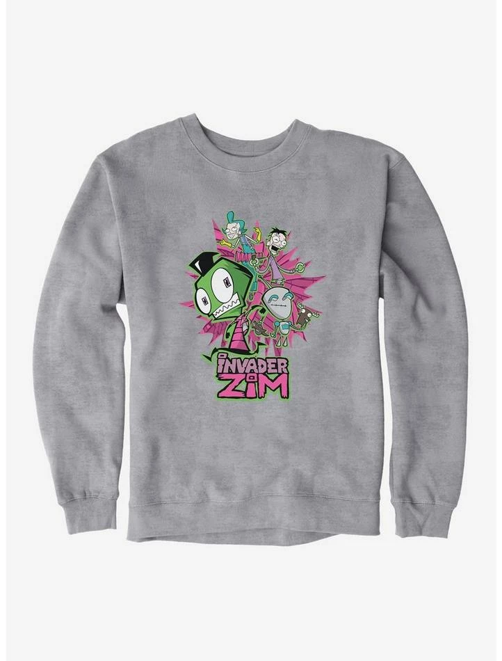 Hot Sale π€© Invader Zim GIR & Roboparents Sweatshirt π― 4 Hot Sale π€© Invader Zim GIR & Roboparents Sweatshirt π― - Image 4