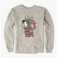 Hot Sale 🤩 Invader Zim GIR & Roboparents Sweatshirt 💯
