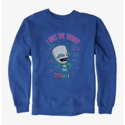 New 🔔 Invader Zim I Was The Turkey Sweatshirt 🎁 -Invader Zim shop 20156709 hi