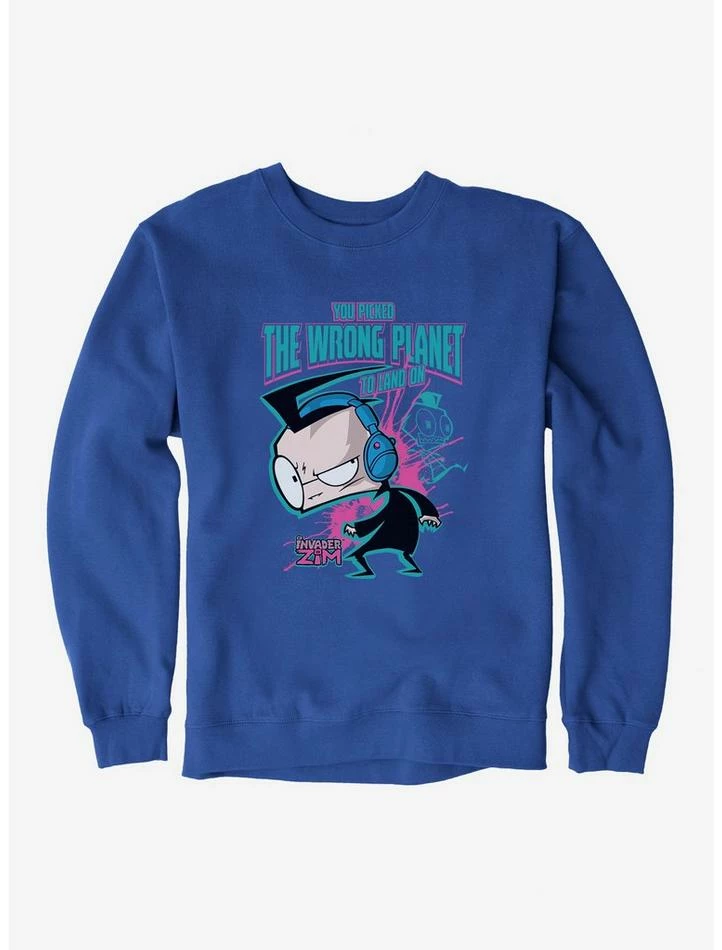 Deals β€οΈ Invader Zim Wrong Planet To Land On Sweatshirt π₯° 5 Deals β€οΈ Invader Zim Wrong Planet To Land On Sweatshirt π₯° - Image 5
