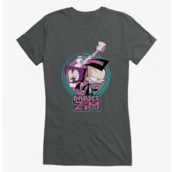 Flash Sale ⭐ Invader Zim Gaz, Dib & Professor Membrane ✨ Girls T-Shirt 😀 -Invader Zim shop 20157448 hi