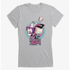 Flash Sale ⭐ Invader Zim Gaz, Dib & Professor Membrane ✨ Girls T-Shirt 😀 -Invader Zim shop 20157455 hi