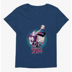 Best deal ✔️ Invader Zim Gaz, Dib & Professor Membrane Girls T-Shirt Plus Size 🛒 -Invader Zim shop 20157507 hi