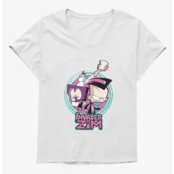 Best deal ✔️ Invader Zim Gaz, Dib & Professor Membrane Girls T-Shirt Plus Size 🛒