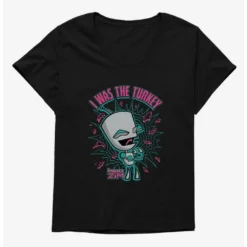Cheapest ❤️ Invader Zim I Was The Turkey 🤩 Girls T-Shirt Plus Size 🛒 -Invader Zim shop 20157561 hi