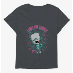 Cheapest ❤️ Invader Zim I Was The Turkey 🤩 Girls T-Shirt Plus Size 🛒 -Invader Zim shop 20157570 hi