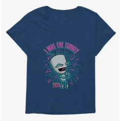 Cheapest ❤️ Invader Zim I Was The Turkey 🤩 Girls T-Shirt Plus Size 🛒 -Invader Zim shop 20157579 hi
