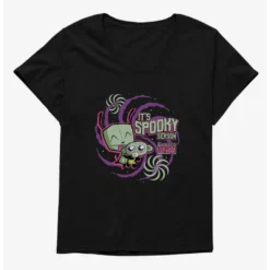 Flash Sale 🤩 Invader Zim It's Spooky Season Girls T-Shirt Plus Size 😀 -Invader Zim shop 20157597 hi