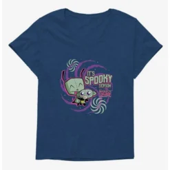 Flash Sale 🤩 Invader Zim It's Spooky Season Girls T-Shirt Plus Size 😀
