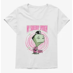 New 👏 Invader Zim My Squeedily Spooch Girls T-Shirt Plus Size 🎁 -Invader Zim shop 20157660 hi
