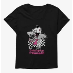 Best reviews of ✔️ Invader Zim Subjugate The Humans 🛒 Girls T-Shirt Plus Size ❤️ -Invader Zim shop 20157669 hi