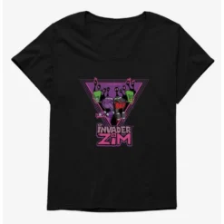 Best Pirce ⌛ Invader Zim The Almighty Tallest 🎁 Girls T-Shirt Plus Size ✨ -Invader Zim shop 20157705 hi