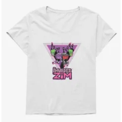 Best Pirce ⌛ Invader Zim The Almighty Tallest 🎁 Girls T-Shirt Plus Size ✨ -Invader Zim shop 20157732 hi