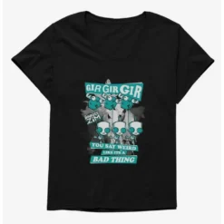 Promo 💯 Invader Zim Weird Like It's A Bad Thing Girls T-Shirt Plus Size 😍