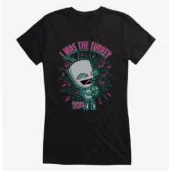 Cheap 🧨 Invader Zim I Was The Turkey Girls T-Shirt ⭐ -Invader Zim shop 20157925 hi