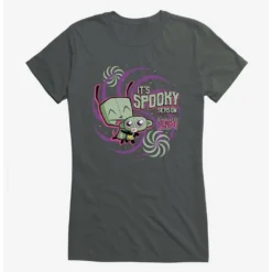Best Pirce ✨ Invader Zim It's Spooky Season 👏 Girls T-Shirt ✔️ -Invader Zim shop 20157974 hi