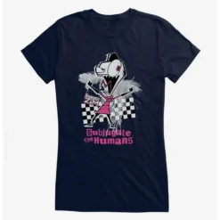 Outlet ⌛ Invader Zim Subjugate The Humans 🔥 Girls T-Shirt 🤩 -Invader Zim shop 20158072 hi