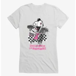 Outlet ⌛ Invader Zim Subjugate The Humans 🔥 Girls T-Shirt 🤩 -Invader Zim shop 20158086 hi