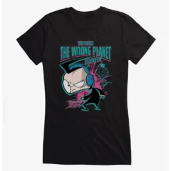 Cheap ❤️ Invader Zim Wrong Planet To Land On 🔔 Girls T-Shirt ⭐ -Invader Zim shop 20158177 hi